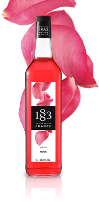 1883 Rose Syrup 1L Gourmet Syrups 1883 Maison Routin