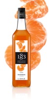 1883 Tangerine Syrup 1L - Glass bottle