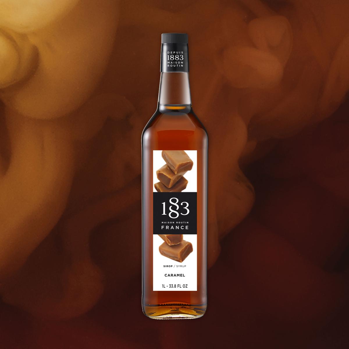 1883 Caramel Syrup 1l Gourmet Syrups 1883 Maison Routin