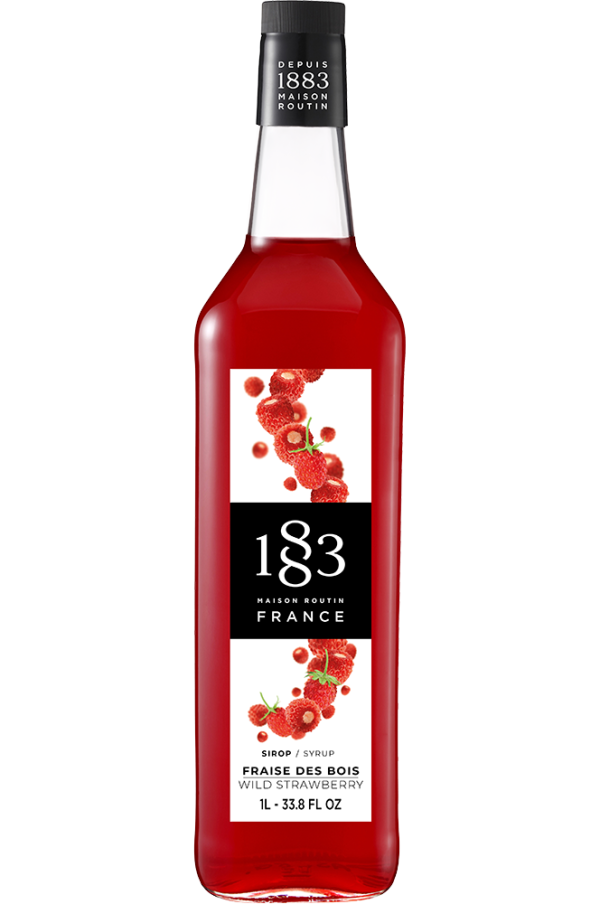 1883 Wild Strawberry Syrup 1L